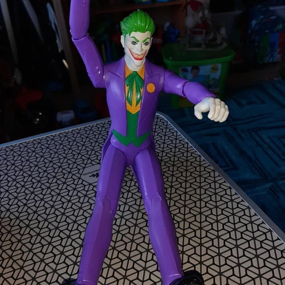 DC Comics, 12-inch The Joker Action Figure, Kids Toys  for Boys and Girls Ages 3 - Picture 7 of 10